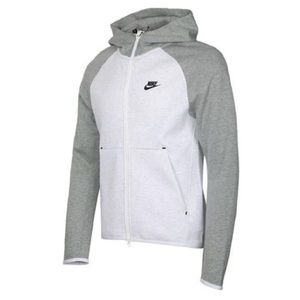 Nike grey zip up jacket with hood! Very good condition.